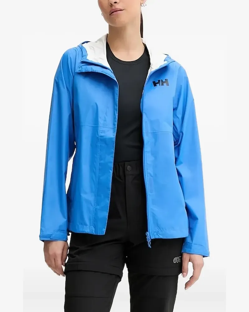 Helly Hansen Jacke mit Logo-Print - Blau Blau
