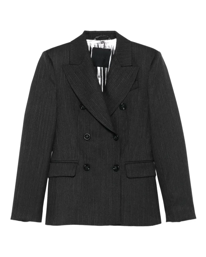 Liu Jo pinstripe double-breasted blazer - Grau Grau