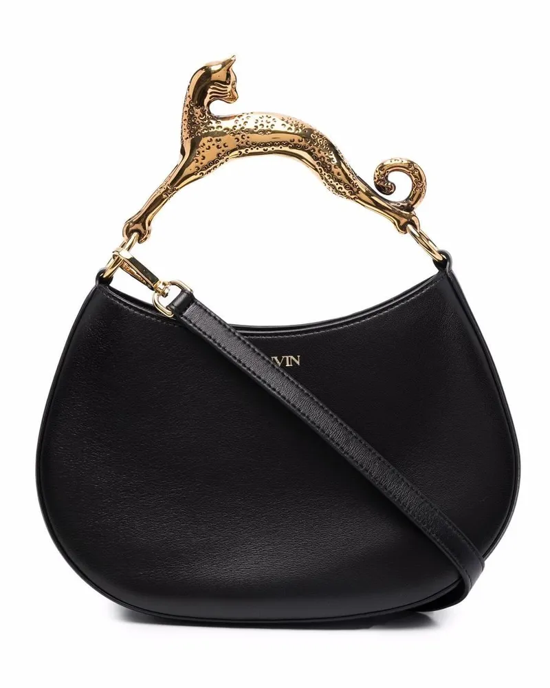 Lanvin Verzierte Handtasche - Schwarz Schwarz