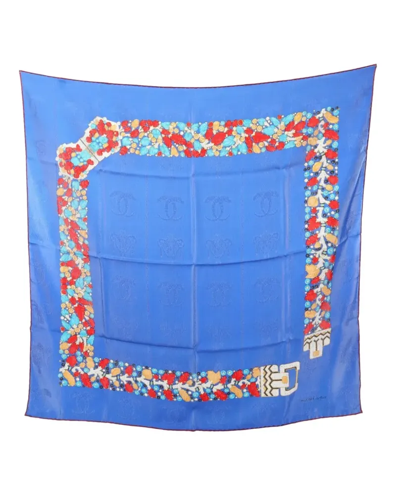 Cartier 2010 Must de  Schal - Blau Blau