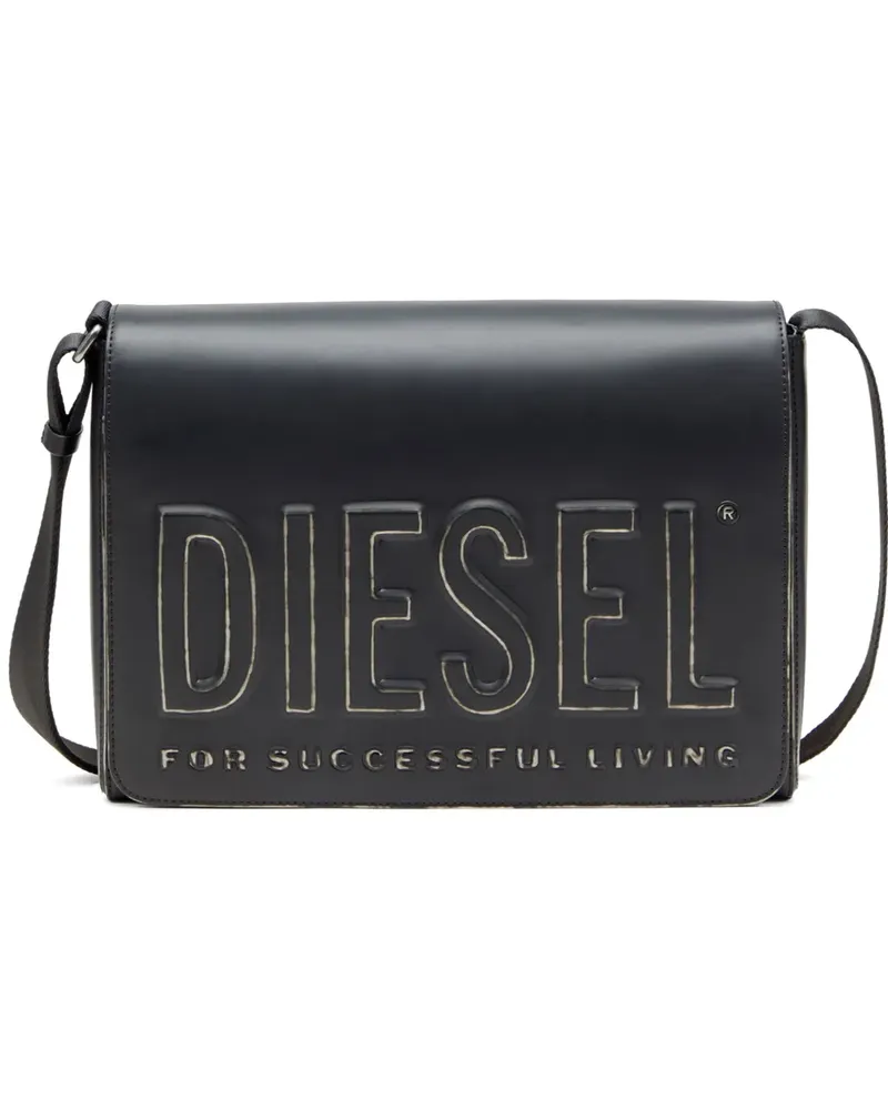 Diesel DSL 3D Kuriertasche - Schwarz Schwarz
