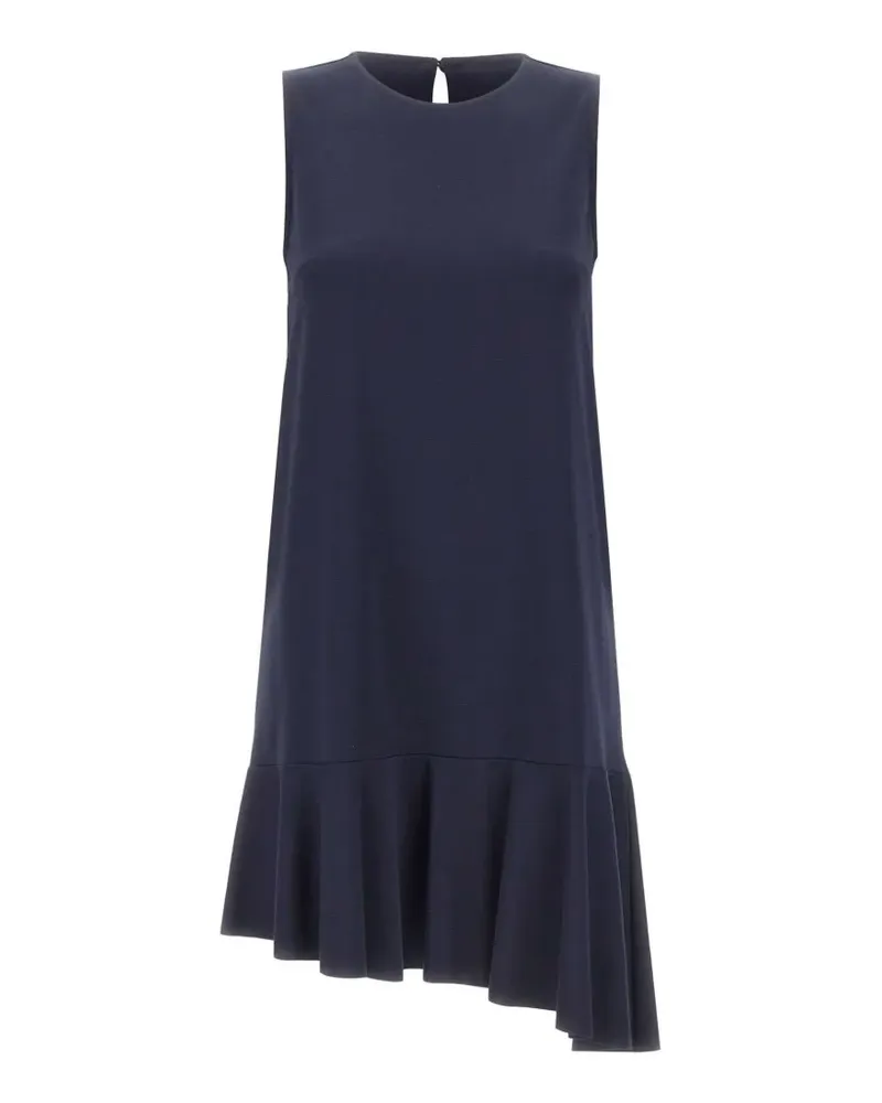 Kaos Minikleid mit Rüschen - Blau Blau