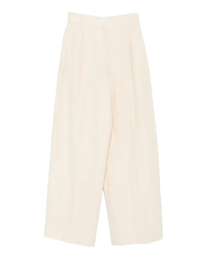 IRO Weite Hose mit Bundfalten - Nude Nude
