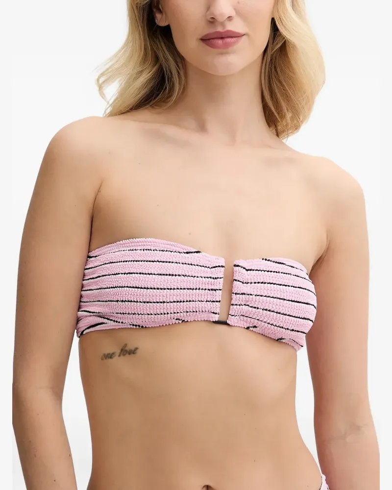 bond-eye Blake Bandeau-Bikinioberteil - Rosa Rosa