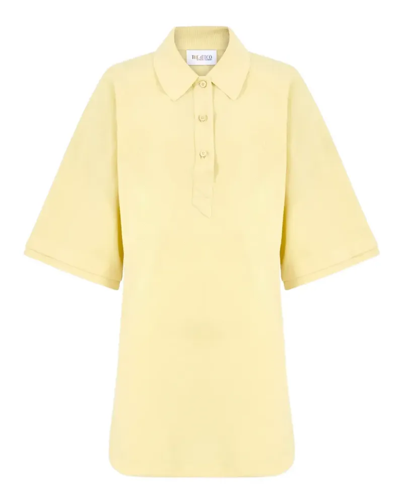ATTICO Blassgelbes Minikleid Gelb