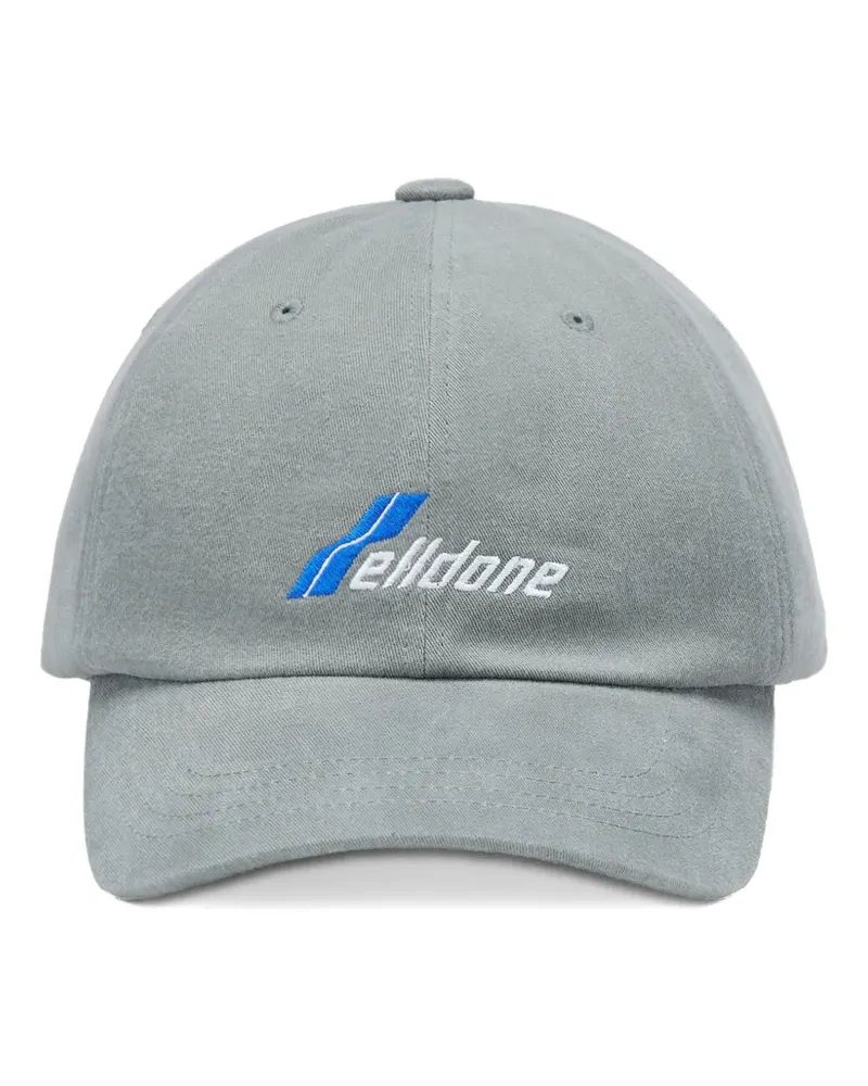 WE 11 DONE logo-detail baseball cap - Grau Grau