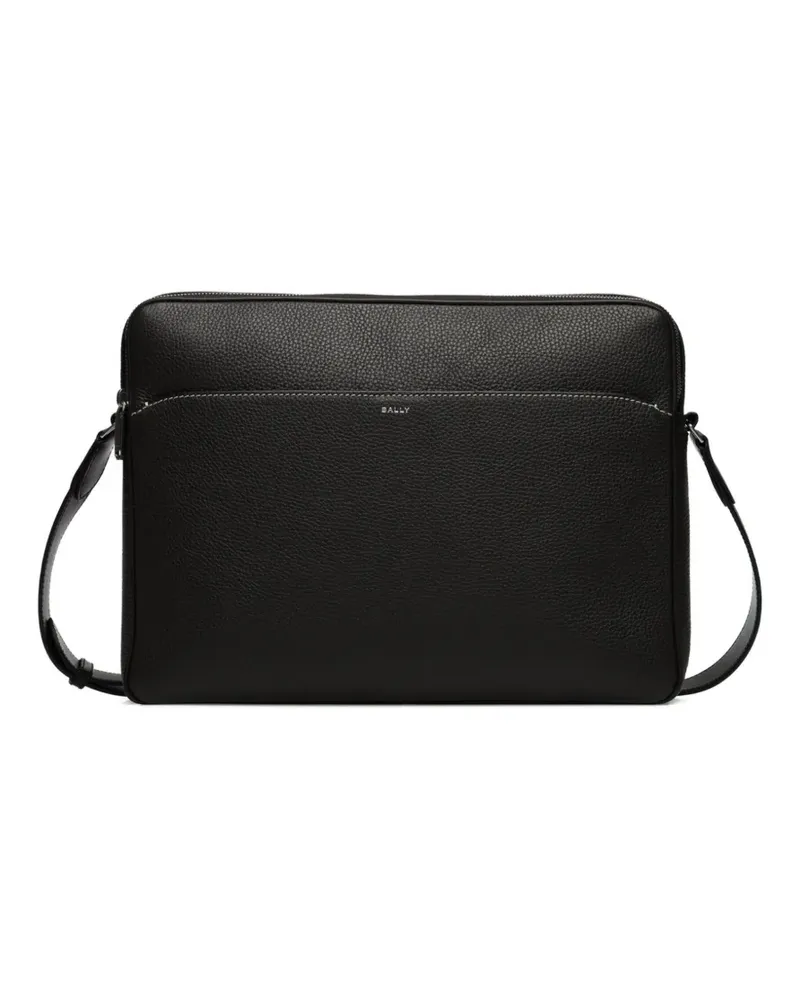 Bally Laptoptasche mit Reißverschluss - Schwarz Schwarz