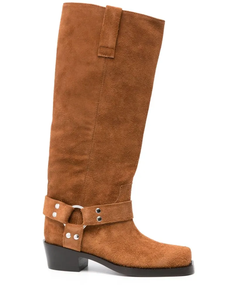Paris Texas Roxy Stiefel aus Wildleder 50mm - Braun Braun