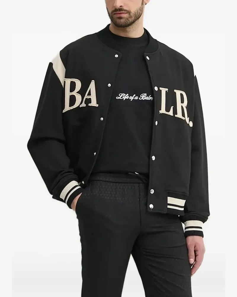 BALR. Bomberjacke aus Baumwolle - Schwarz Schwarz