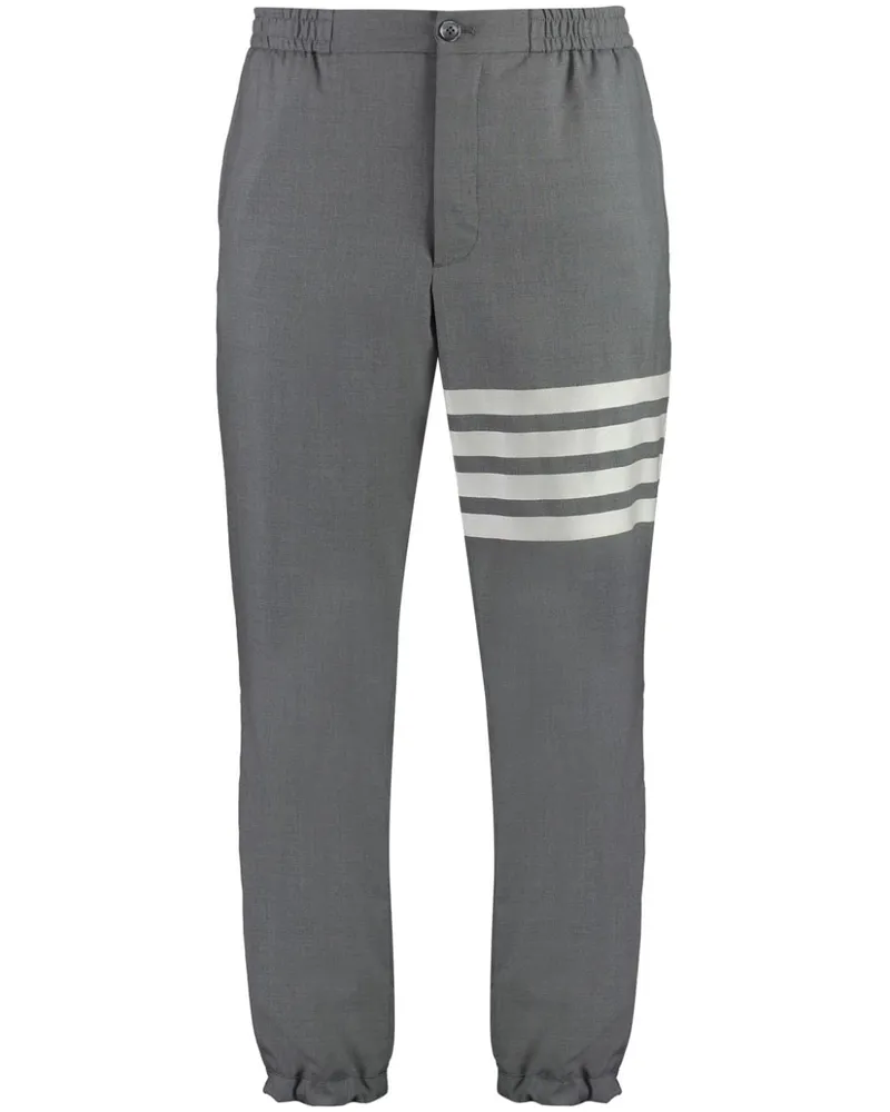Thom Browne Hose mit elastischen Bündchen - Grau Grau