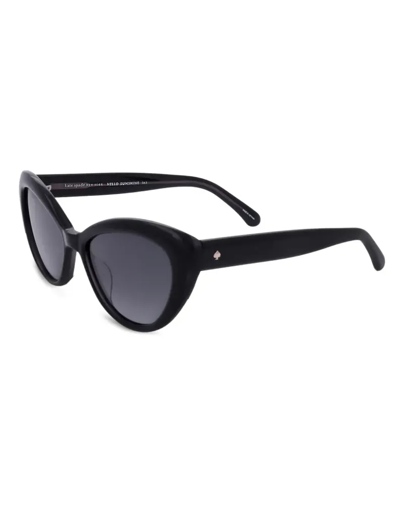 Kate Spade Marlah Cat-Eye-Sonnenbrille - Schwarz Schwarz