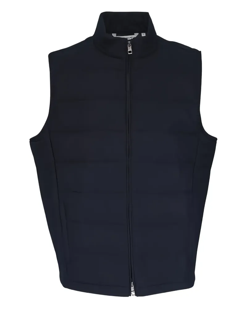 Peter Millar Davos Steppjacke mit Reißverschluss - Schwarz Schwarz