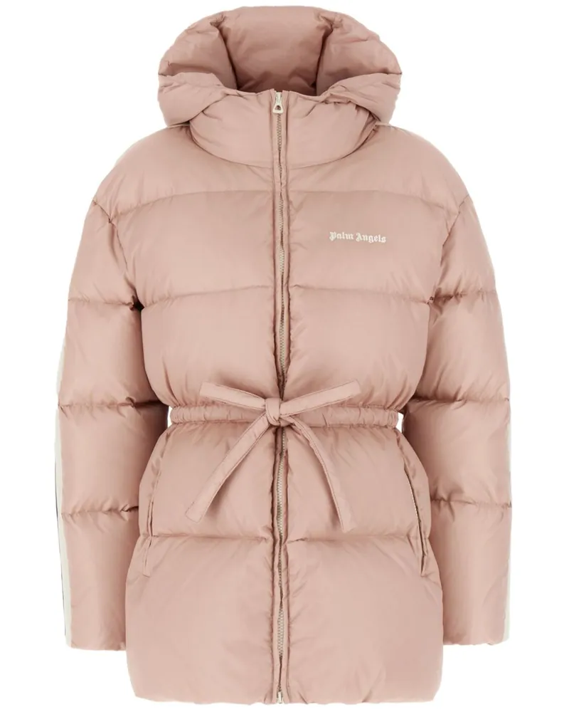 Palm Angels Gefütterte Kapuzenjacke mit Kordelzug - Rosa Rosa