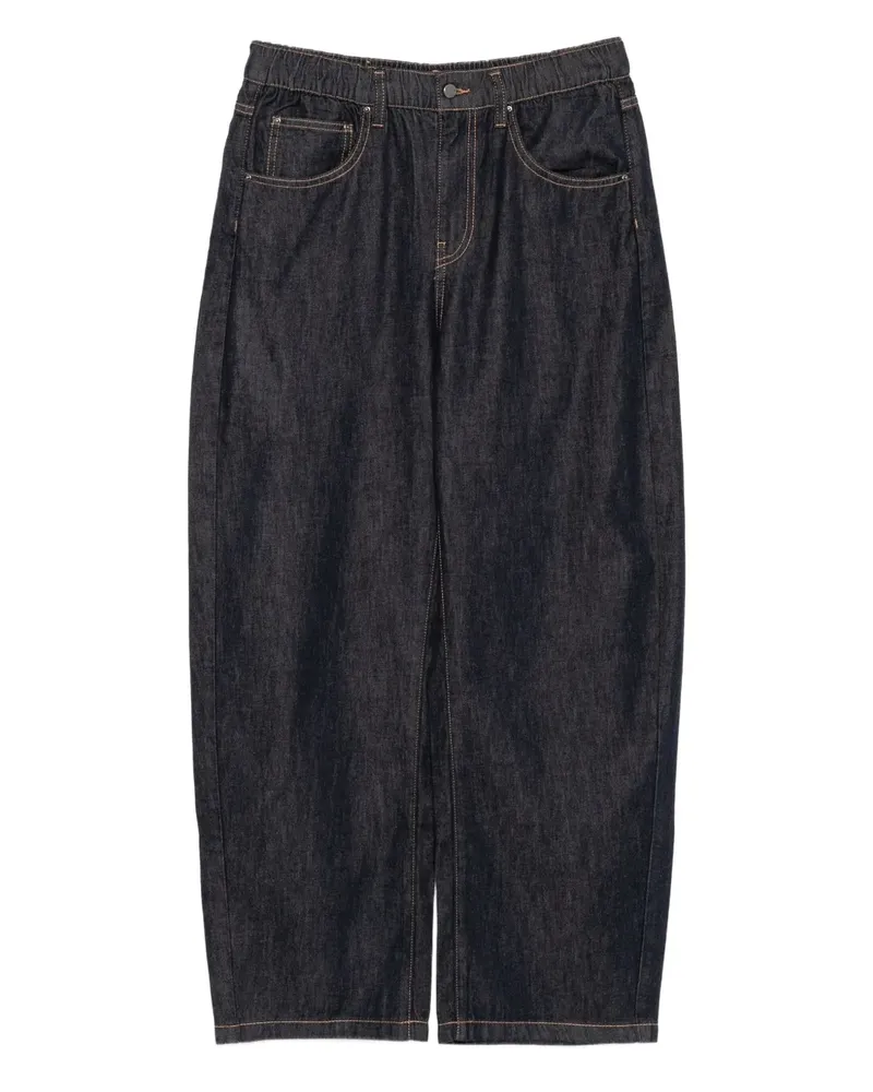 JNBY Klassische Straight-Leg-Jeans - Blau Blau