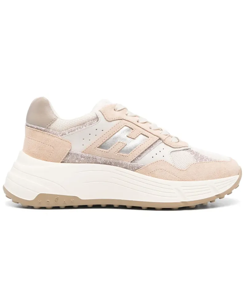 Hogan Hi-Fi Sneakers - Nude Nude