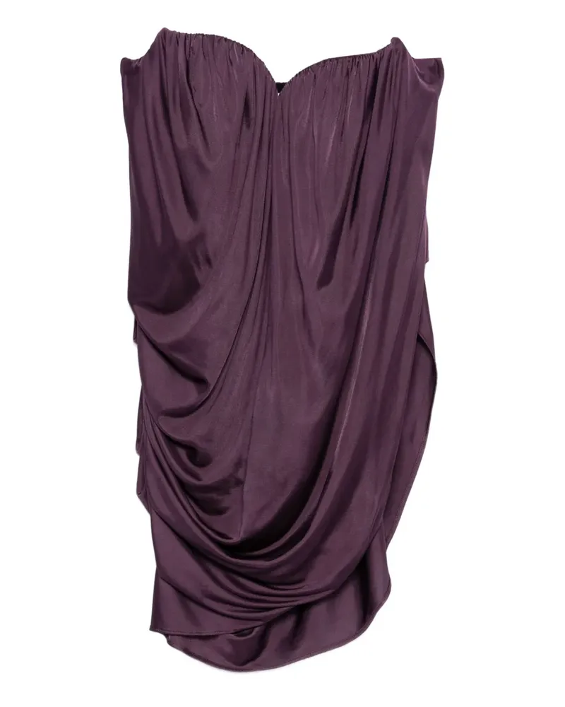 Giuseppe di Morabito Drapiertes Top - Violett Violett