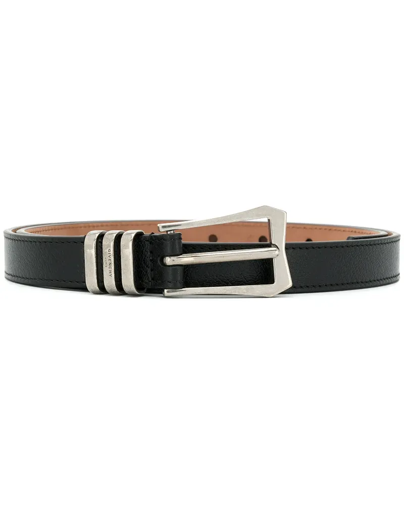 Givenchy Gürtel mit Western-Schnalle - Schwarz Schwarz