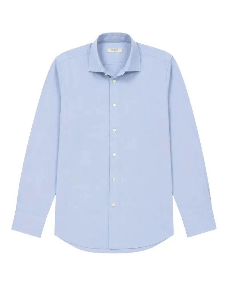 Seventy long-sleeve button-up shirt - Blau Blau