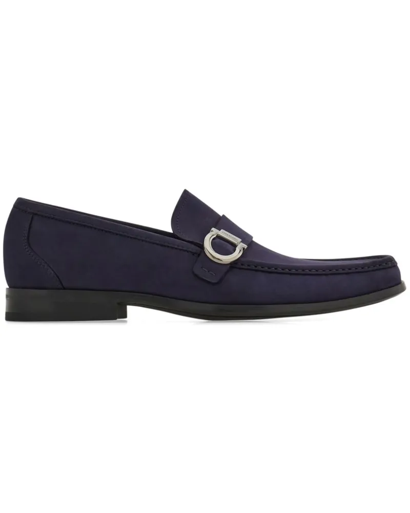 Ferragamo Loafer mit Schnalle - Blau Blau