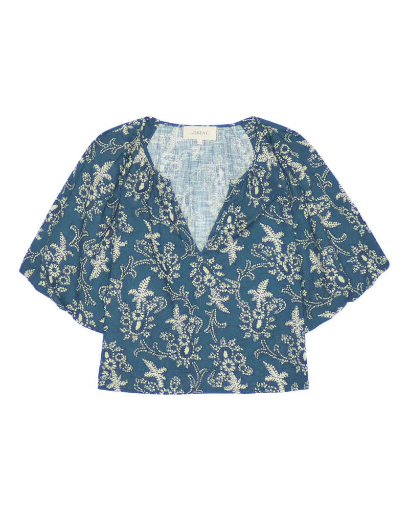 The Great Blythe floral top - Blau Blau
