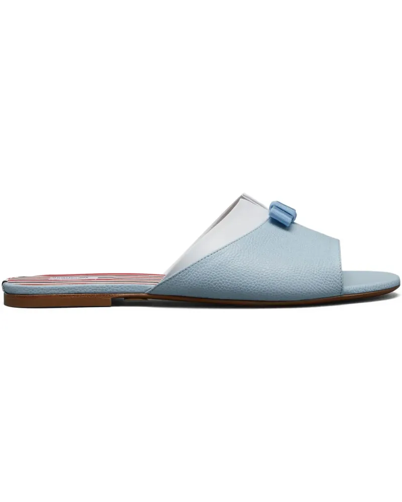 Thom Browne Sandalen aus Leder - Blau Blau