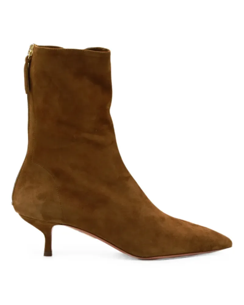 Aquazzura pointed-toe boots - Braun Braun