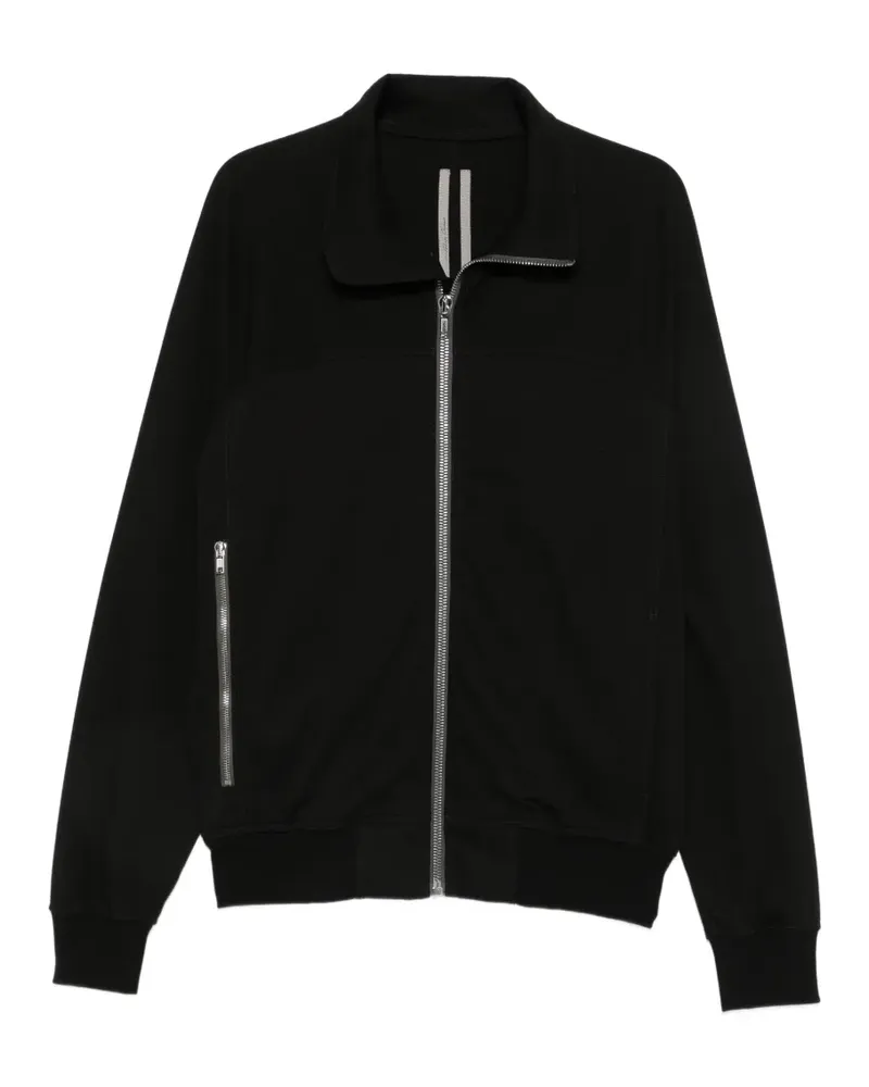 Rick Owens zip-up high-neck sweatshirt - Schwarz Schwarz