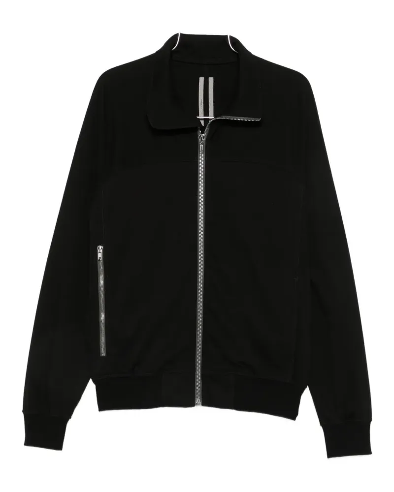 Rick Owens zip-up high-neck sweatshirt - Schwarz Schwarz