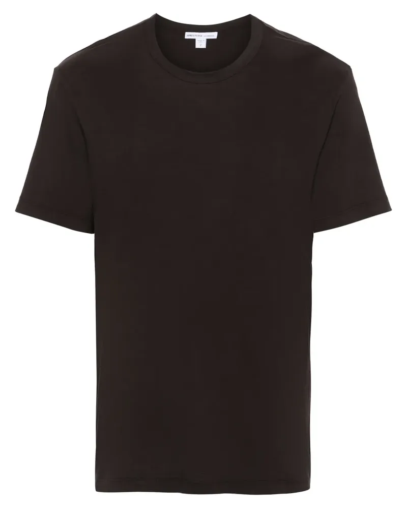 James Perse T-Shirt aus Baumwolljersey - Braun Braun