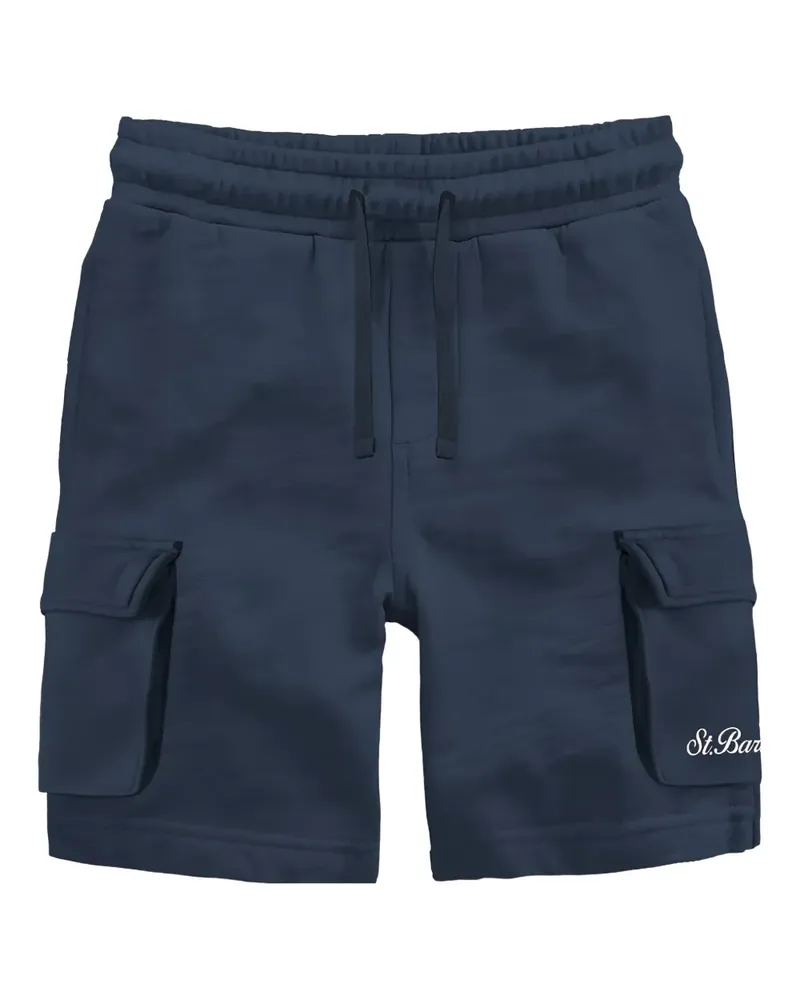 MC2 Saint Barth Cargo-Shorts mit Kordelzug - Blau Blau