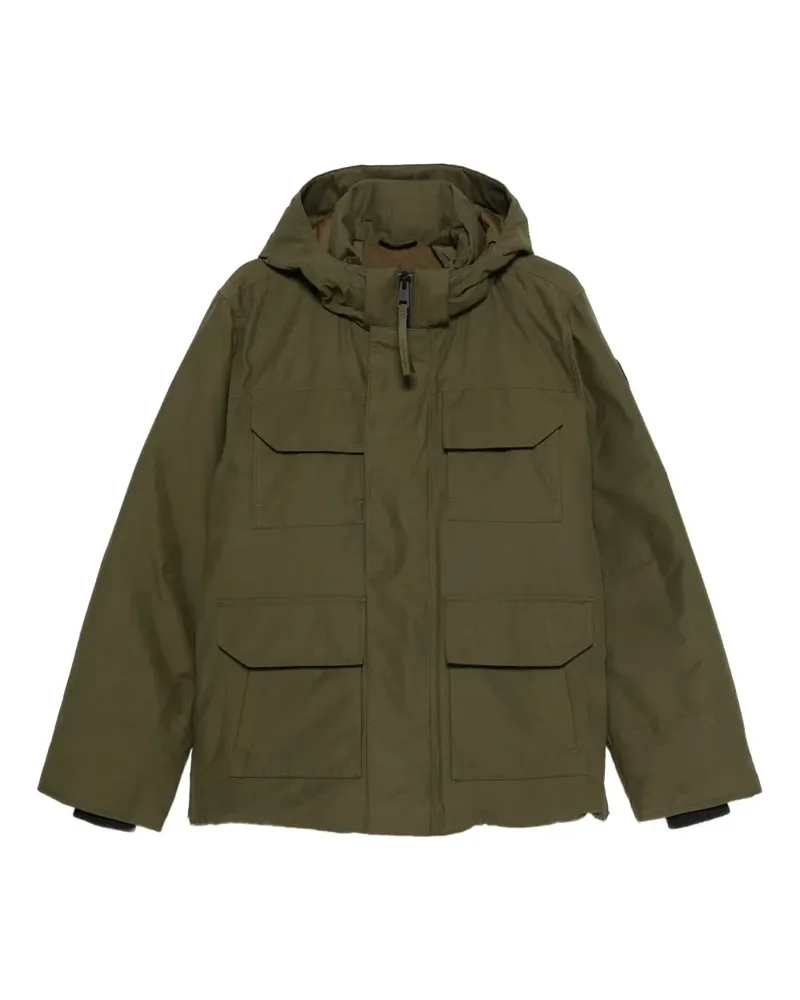 Canada Goose Kapuzenmantel mit Taschen - Grün Grün