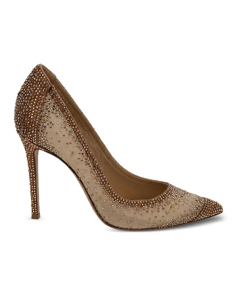 Gianvito Rossi 2020s Rania Pumps mit Strass - Nude Nude