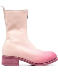 GUIDI Stiefel mit Reißverschluss Rosa