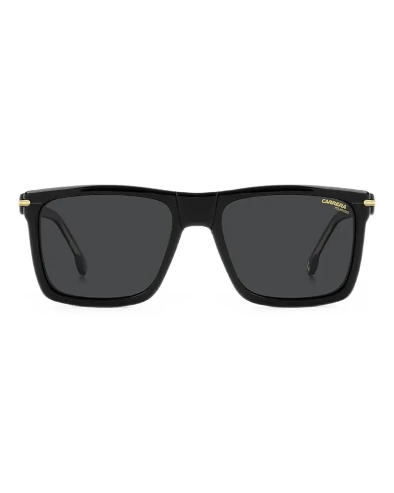 Carrera clip-on square-frame glasses - Schwarz Schwarz