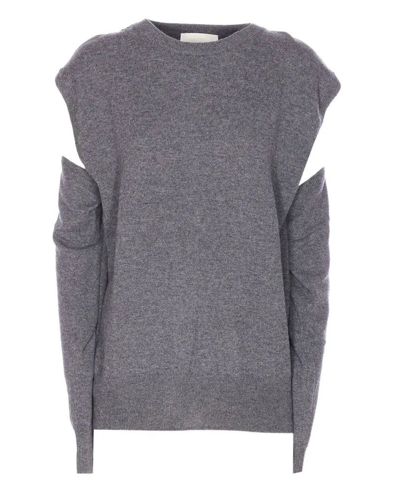Lisa Yang Othelia cut-out sweater - Grau Grau