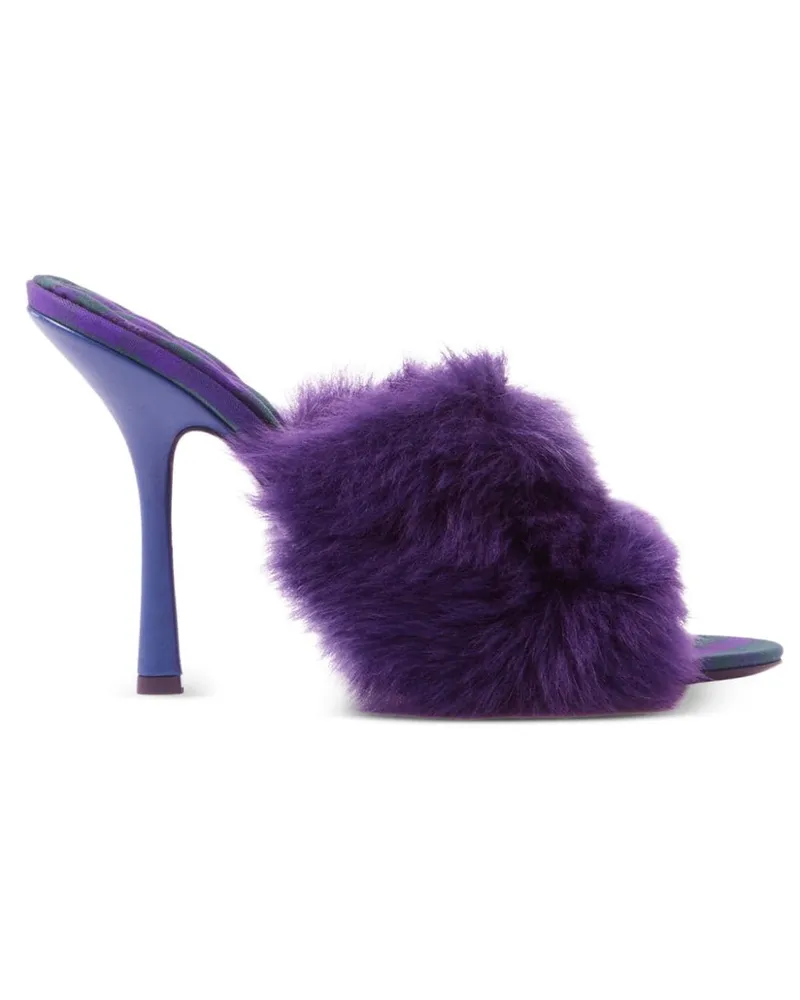 Burberry Minnie Mules 115mm - Violett Violett
