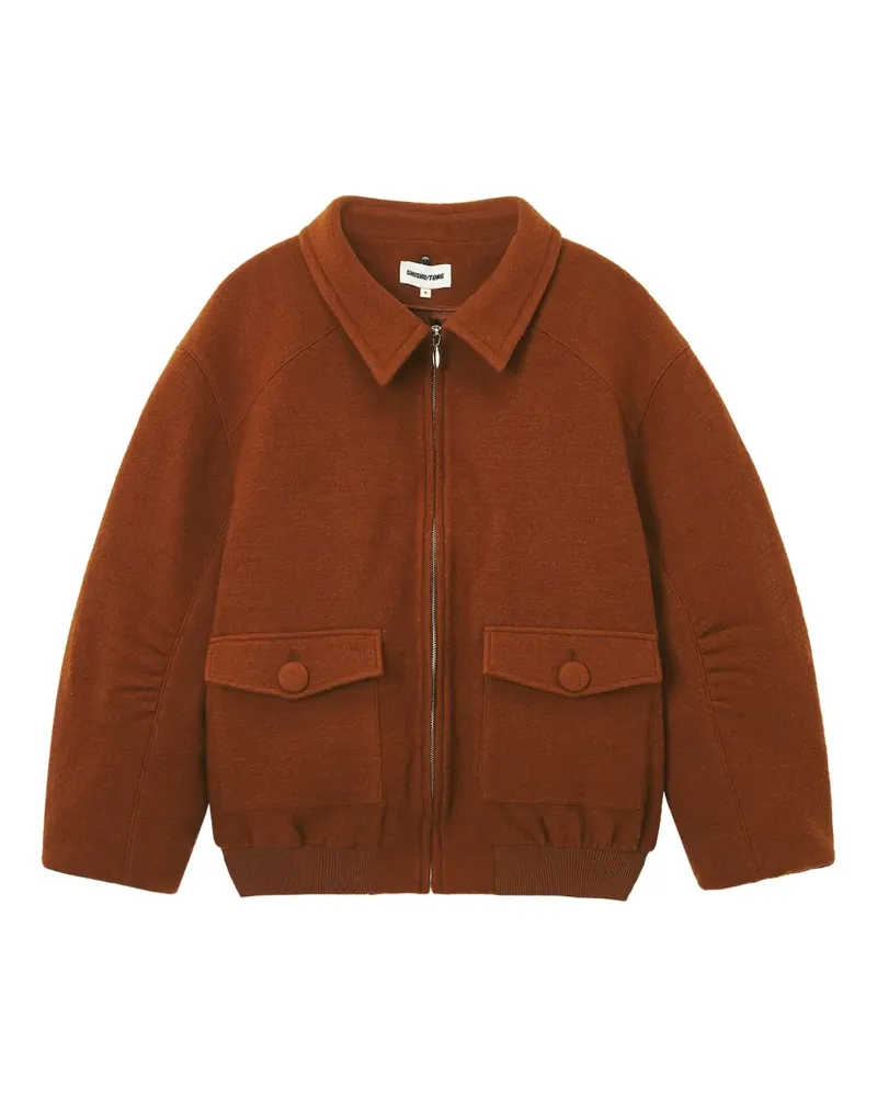 SHUSHU/TONG Jacke mit aufgesetzten Taschen - Braun Braun