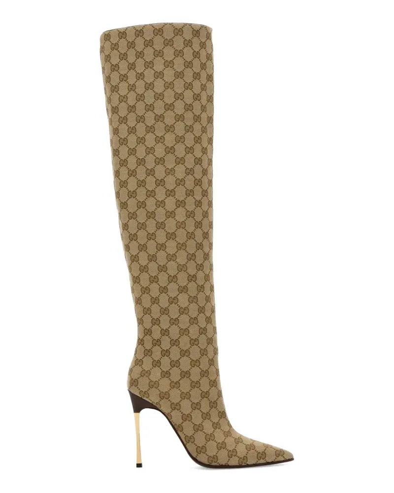 Gucci Bombshell Stiefel - Nude Nude