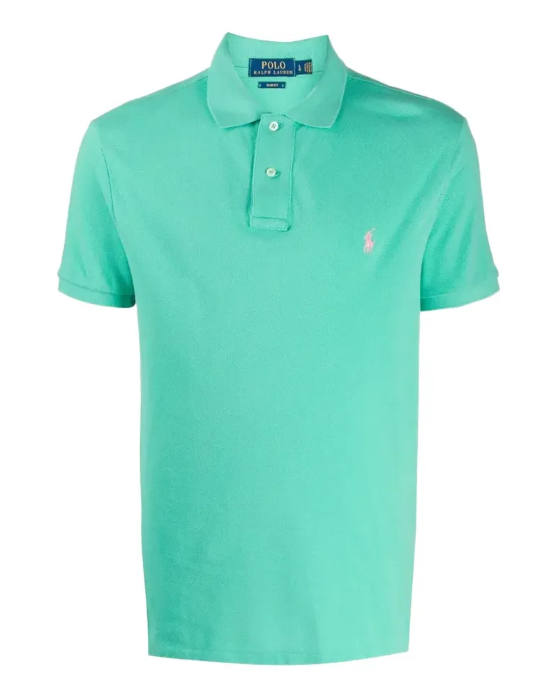 Ralph Lauren logo-embroidery short-sleeve polo shirt - Grün Grün