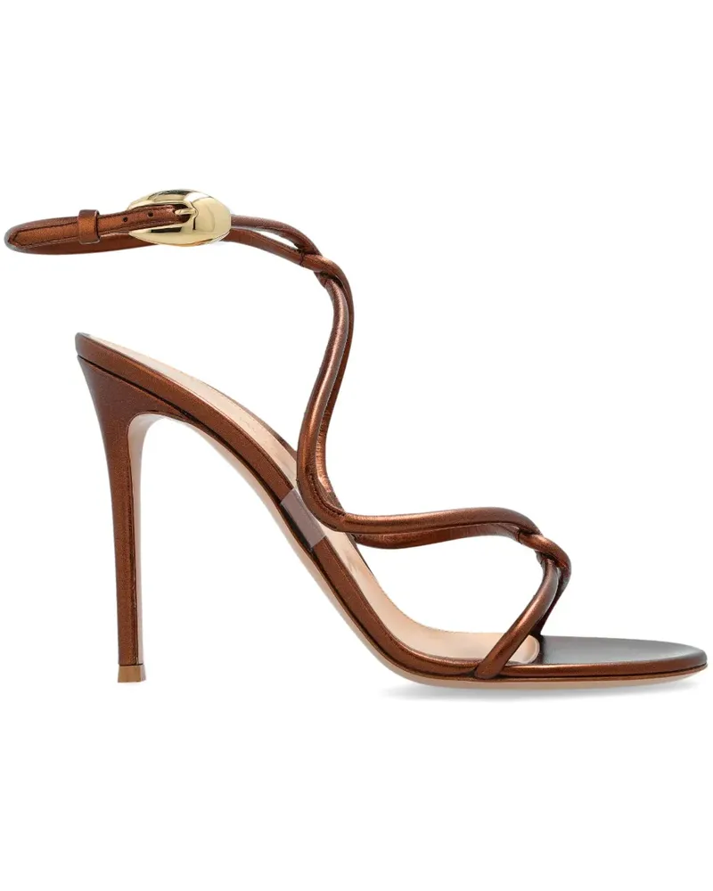 Gianvito Rossi Mamba Sandalen 105mm - Braun Braun