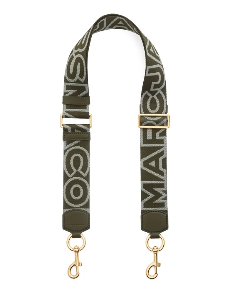 Marc Jacobs The Thin Outline Logo Schulterriemen - Grün Grün