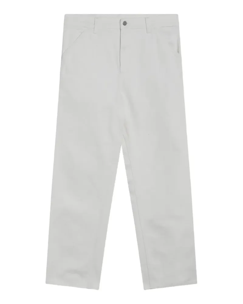 Carhartt WIP cotton trousers - Weiß Weiß