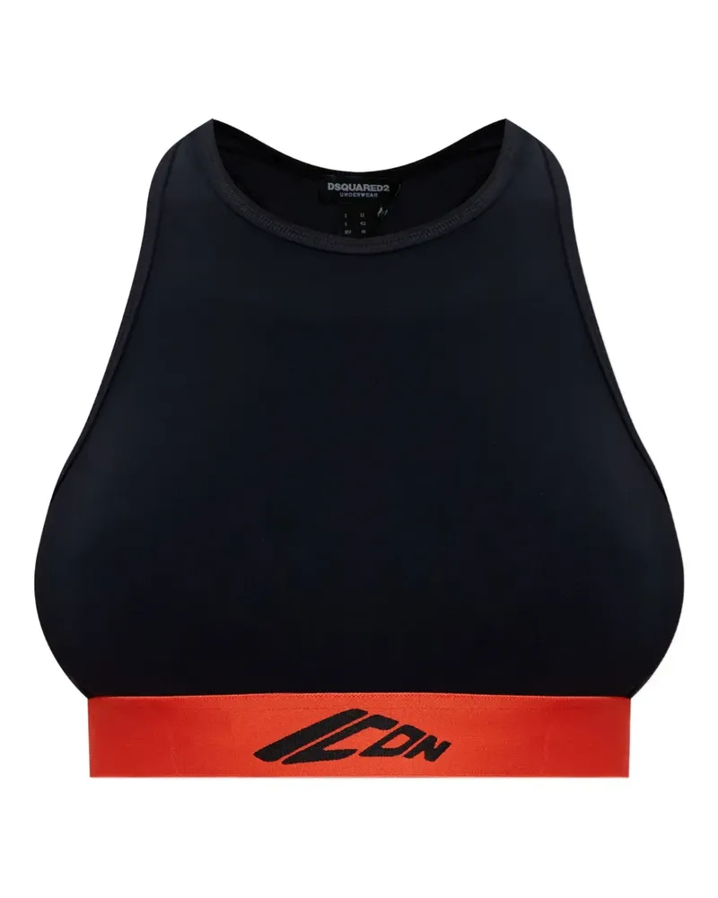 Dsquared2 BH mit Icon-Band - Schwarz Schwarz