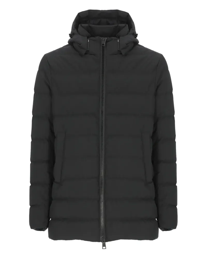 Herno hooded padded coat - Schwarz Schwarz