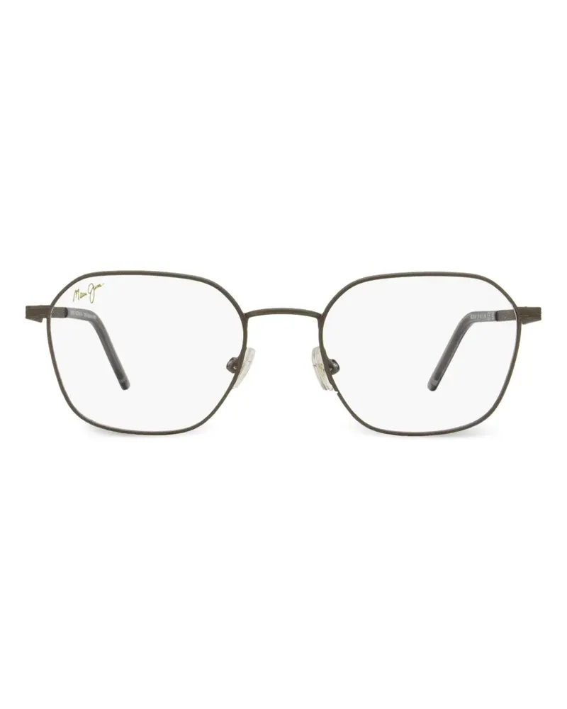 Maui Jim Brille mit geometrischem Gestell - Grau Grau