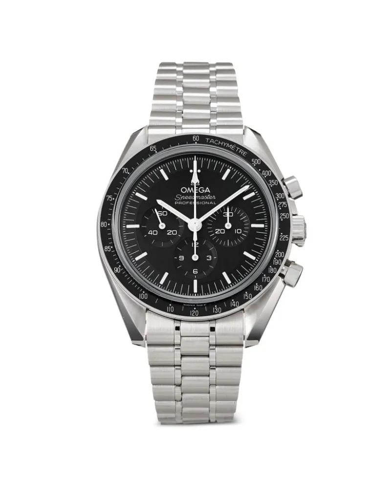 Omega 2024 ungetragene Speedmaster Moonwatch 42mm Schwarz