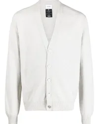 Barrie B Label Cardigan aus Kaschmir Grau