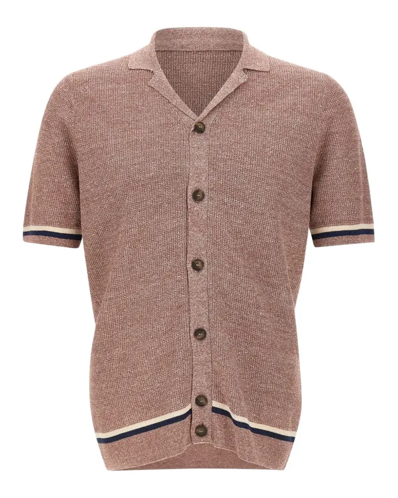 Gran Sasso knitted shirt - Braun Braun
