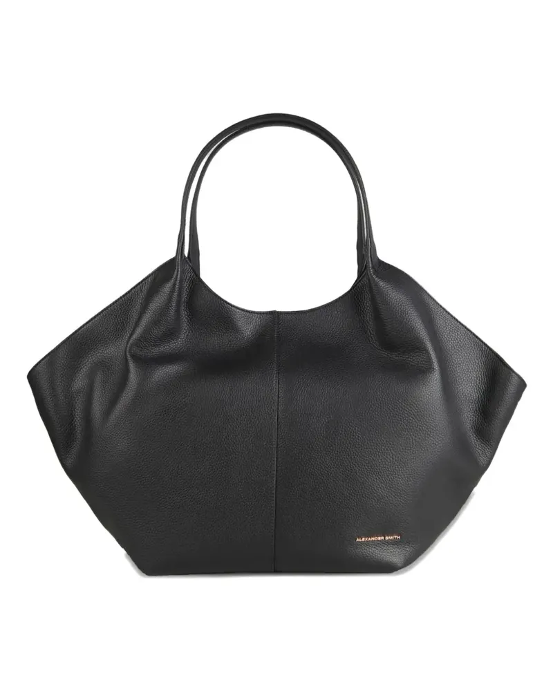 Alexander Smith Large Rachel leather shoulder bag - Schwarz Schwarz