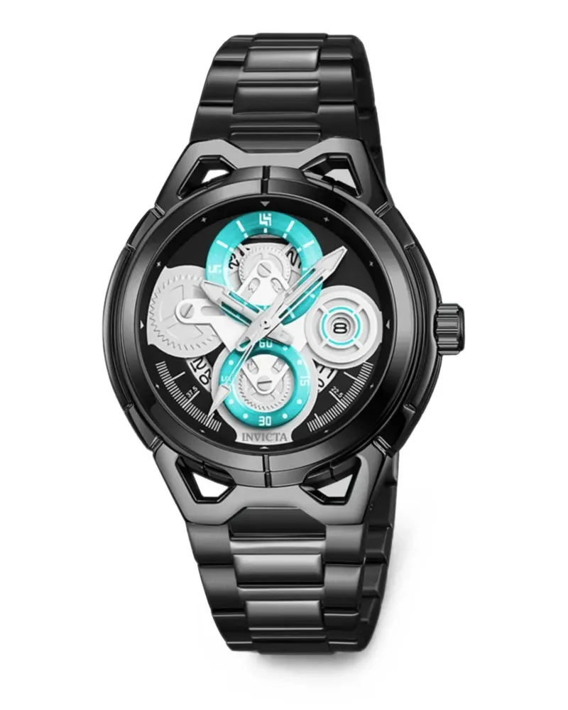 Invicta S1 Rally 44mm watch - Schwarz Schwarz